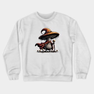 Mushroom Adventurer Wizard Crewneck Sweatshirt